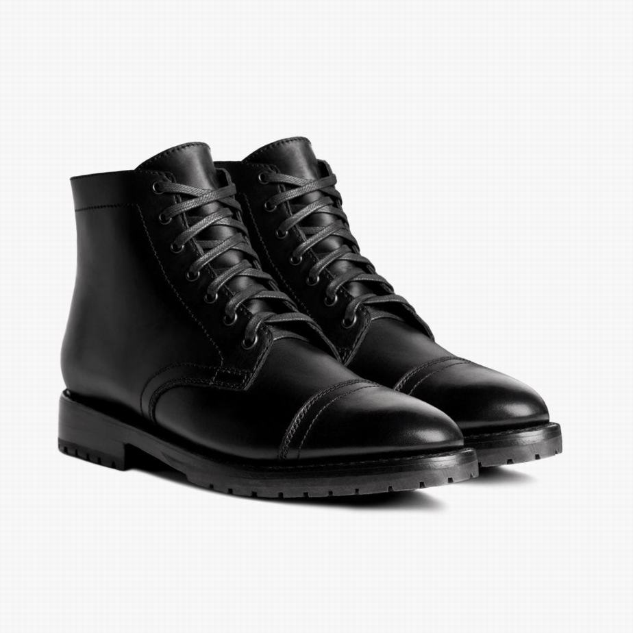 Stivali Stringati Thursday Boots Major Uomo Nere | SXV242XR