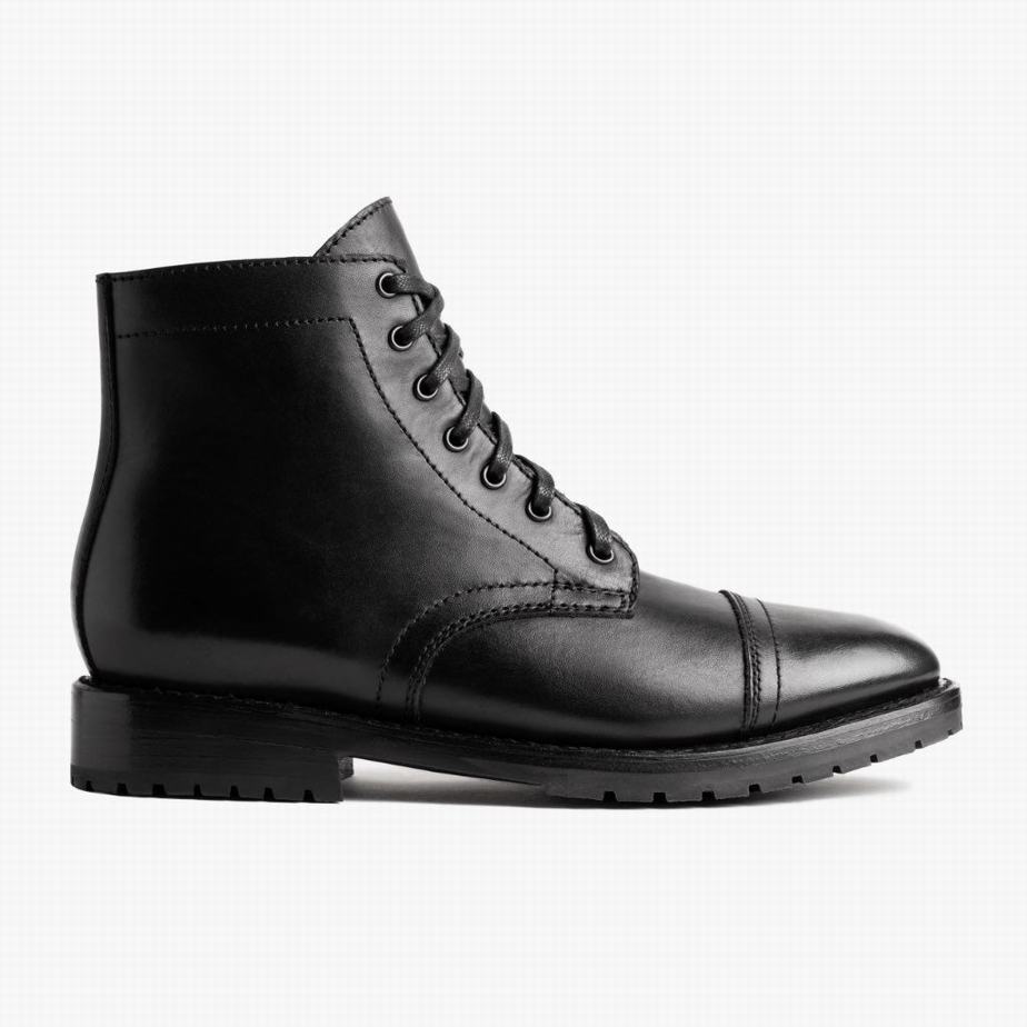 Stivali Stringati Thursday Boots Major Uomo Nere | SXV242XR