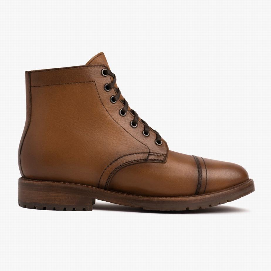 Stivali Stringati Thursday Boots Major Uomo Marroni | KKZ962RY