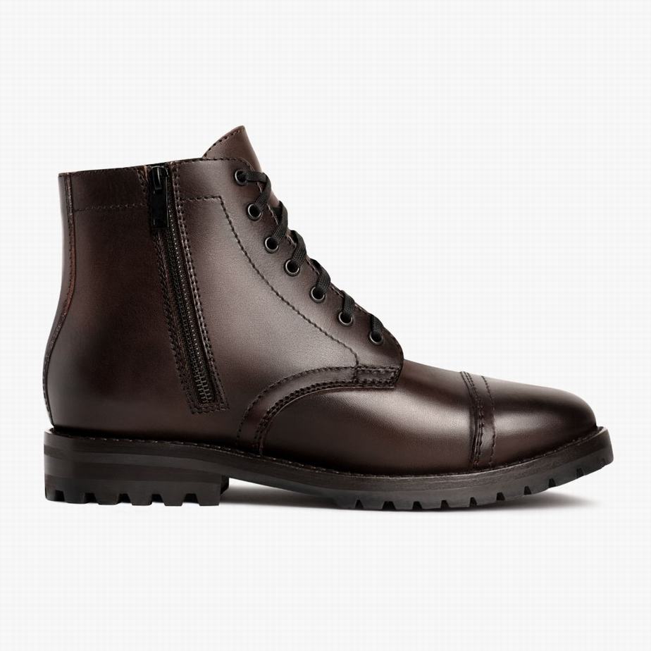 Stivali Stringati Thursday Boots Major Uomo Old English | SYK7237SQ