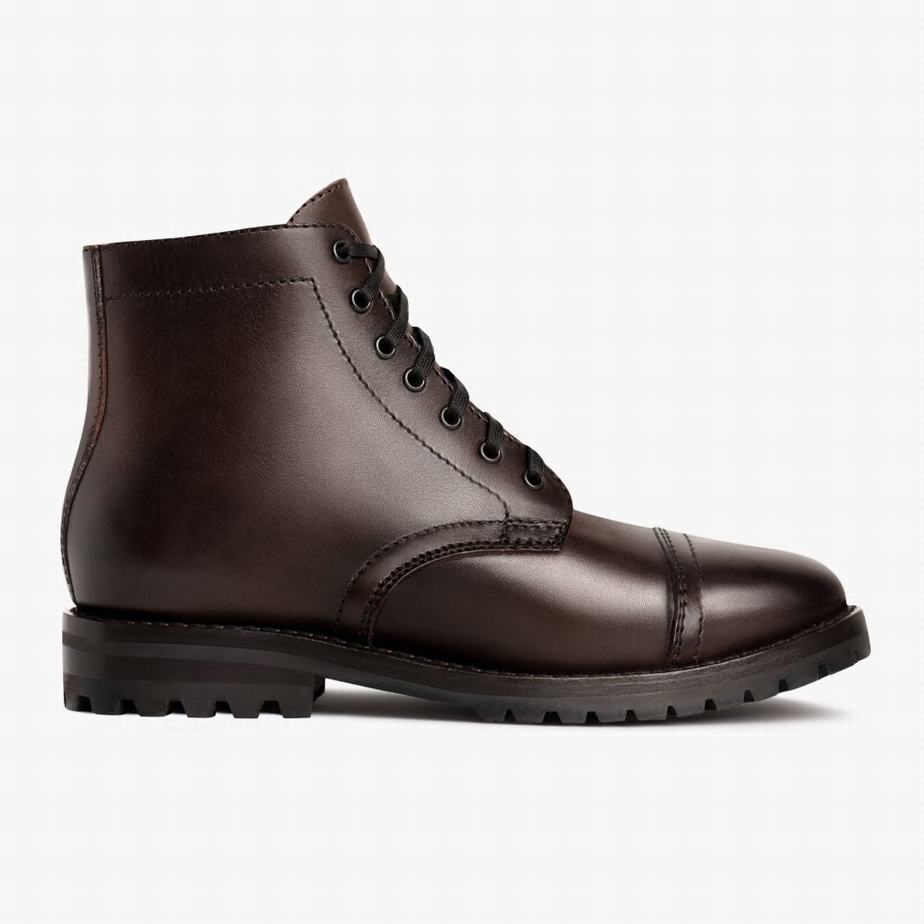 Stivali Stringati Thursday Boots Major Uomo Old English | SYK7237SQ