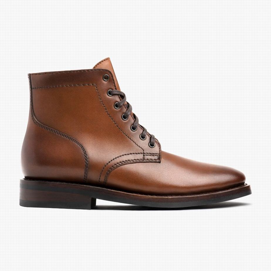 Stivali Stringati Thursday Boots President Uomo Brandy | QEK814ST