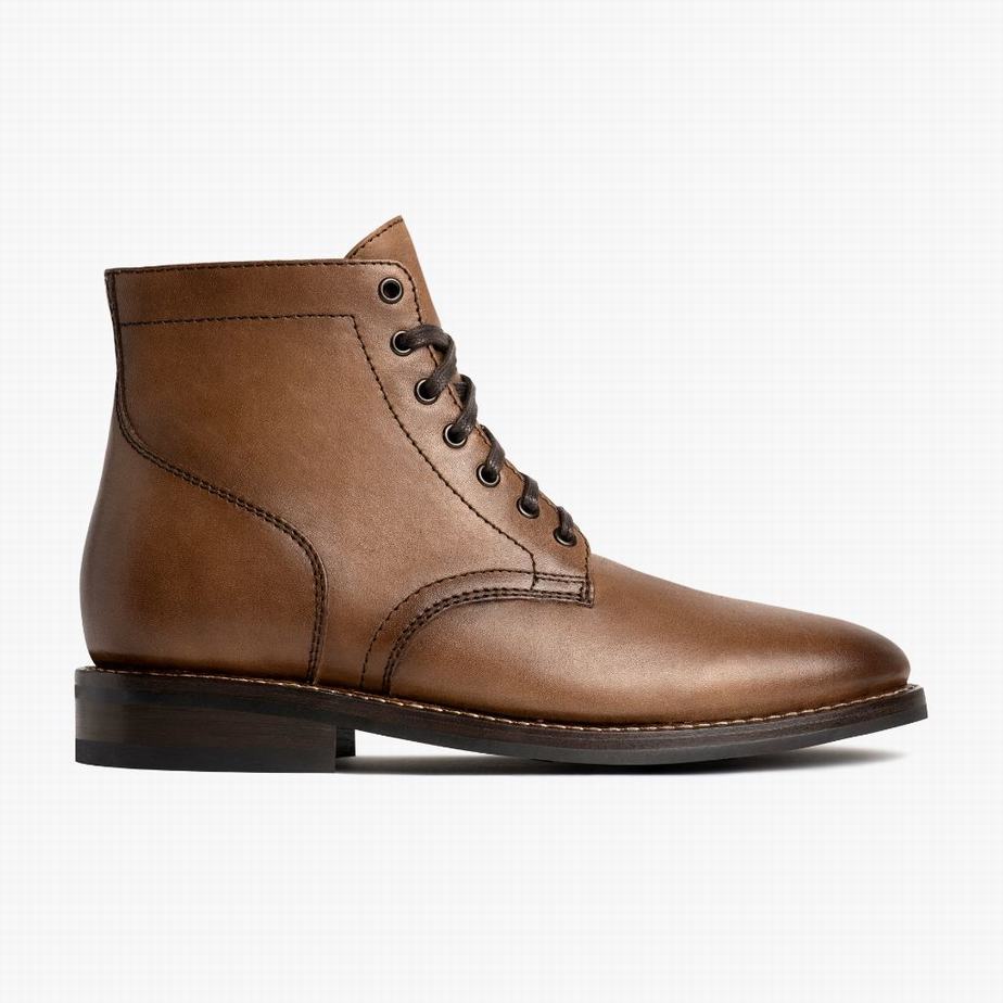 Stivali Stringati Thursday Boots President Uomo Marroni | RYL4589ZT