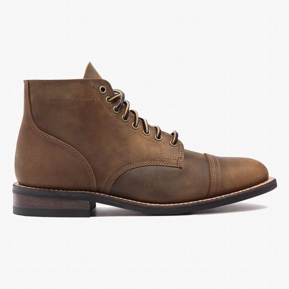 Stivali Stringati Thursday Boots Vanguard Uomo Marroni | YBQ3526NC