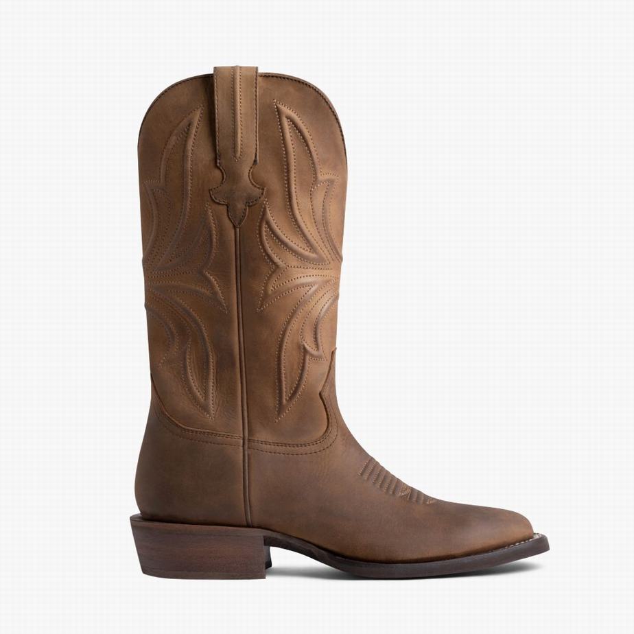 Stivali Western Thursday Boots Desperado Uomo Marroni | YGD4288NM