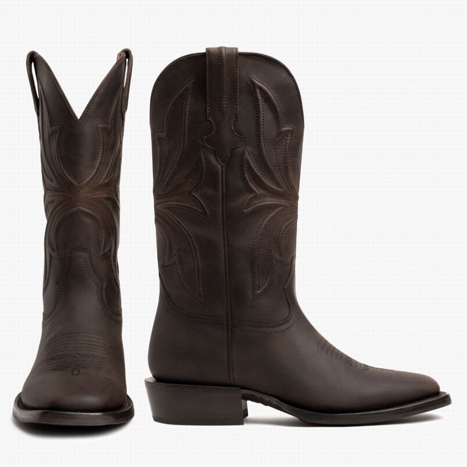 Stivali Western Thursday Boots Desperado Uomo Marroni | ORJ7856RE