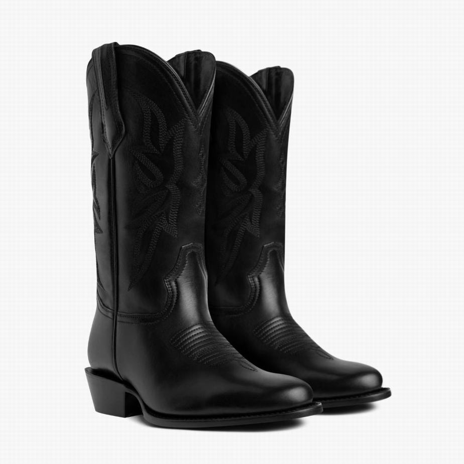 Stivali Western Thursday Boots Maverick Uomo Nere | TLV5428PX