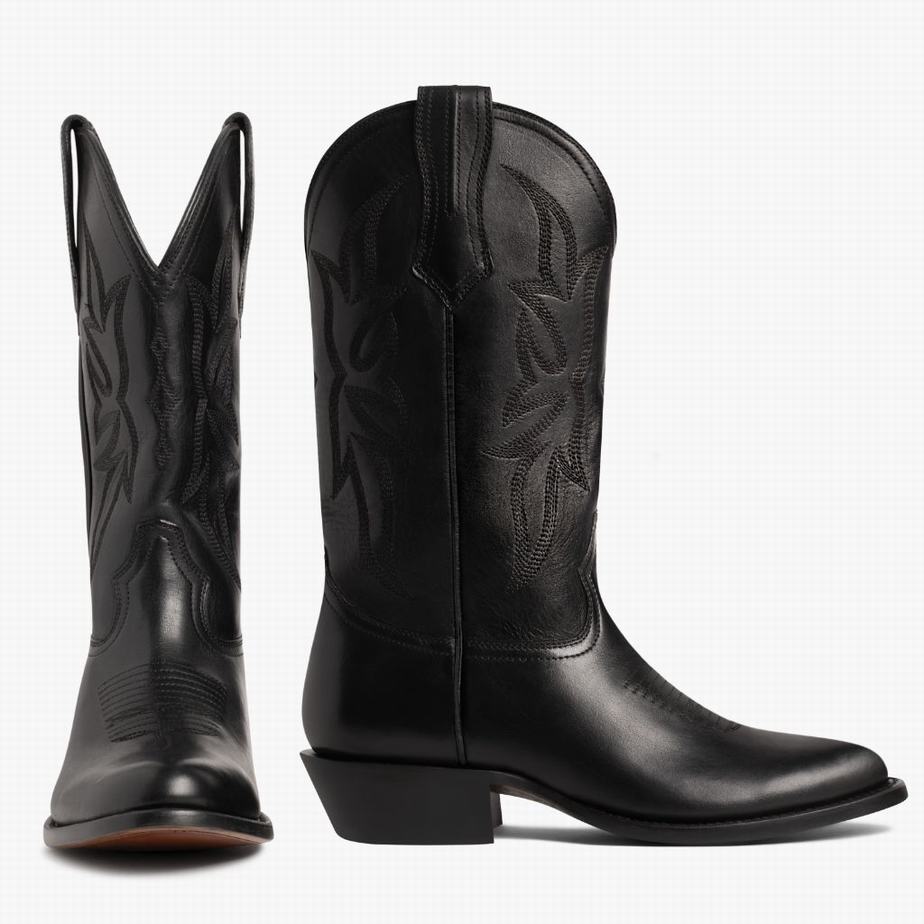 Stivali Western Thursday Boots Maverick Uomo Nere | TLV5428PX