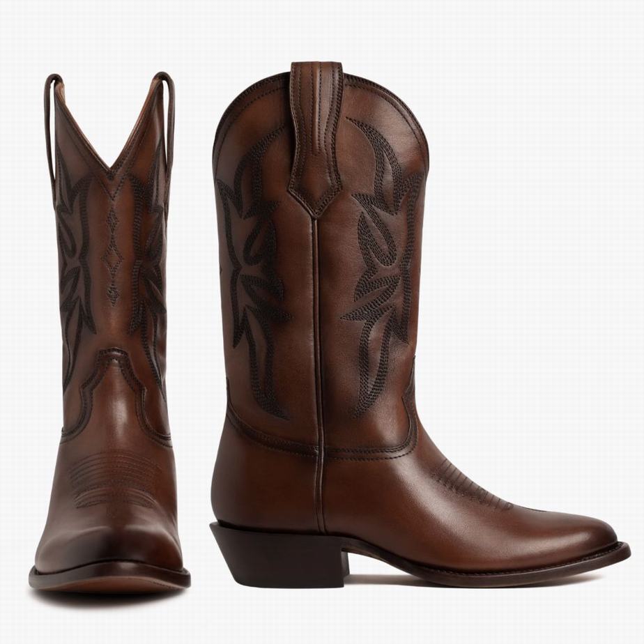 Stivali Western Thursday Boots Maverick Uomo Brandy | ZXR6969QT