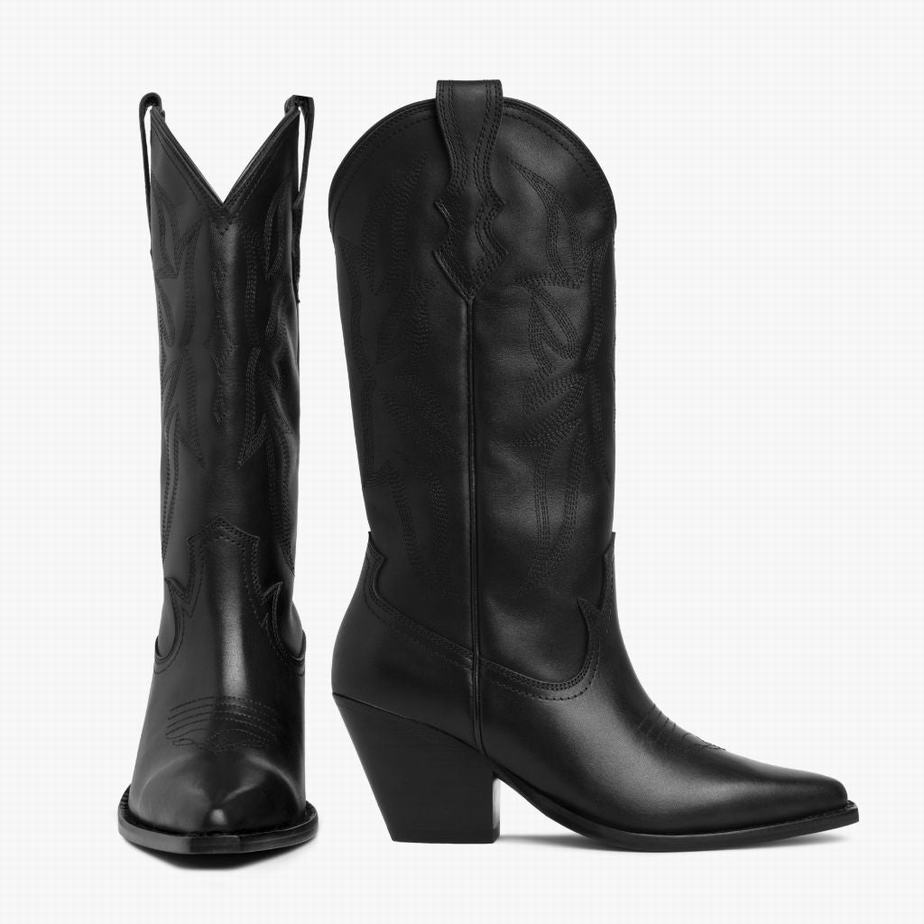 Stivali Western Thursday Boots Rodeo Donna Nere | DWP3229LY