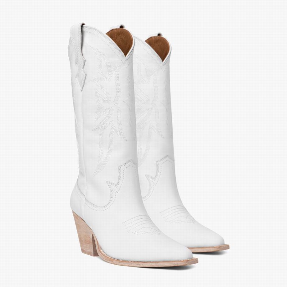 Stivali Western Thursday Boots Rodeo Donna Bianche | HFX459YO