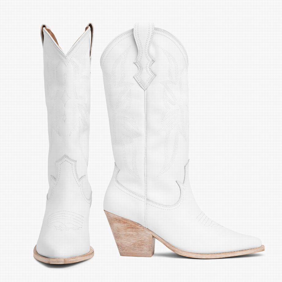 Stivali Western Thursday Boots Rodeo Donna Bianche | HFX459YO