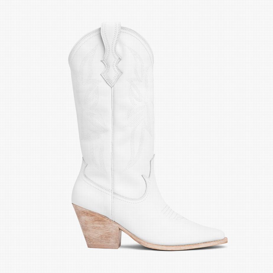 Stivali Western Thursday Boots Rodeo Donna Bianche | HFX459YO