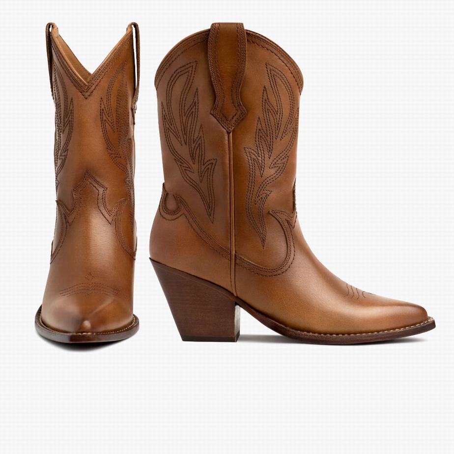 Stivali Western Thursday Boots Sierra Donna Marroni | JUM9095MP