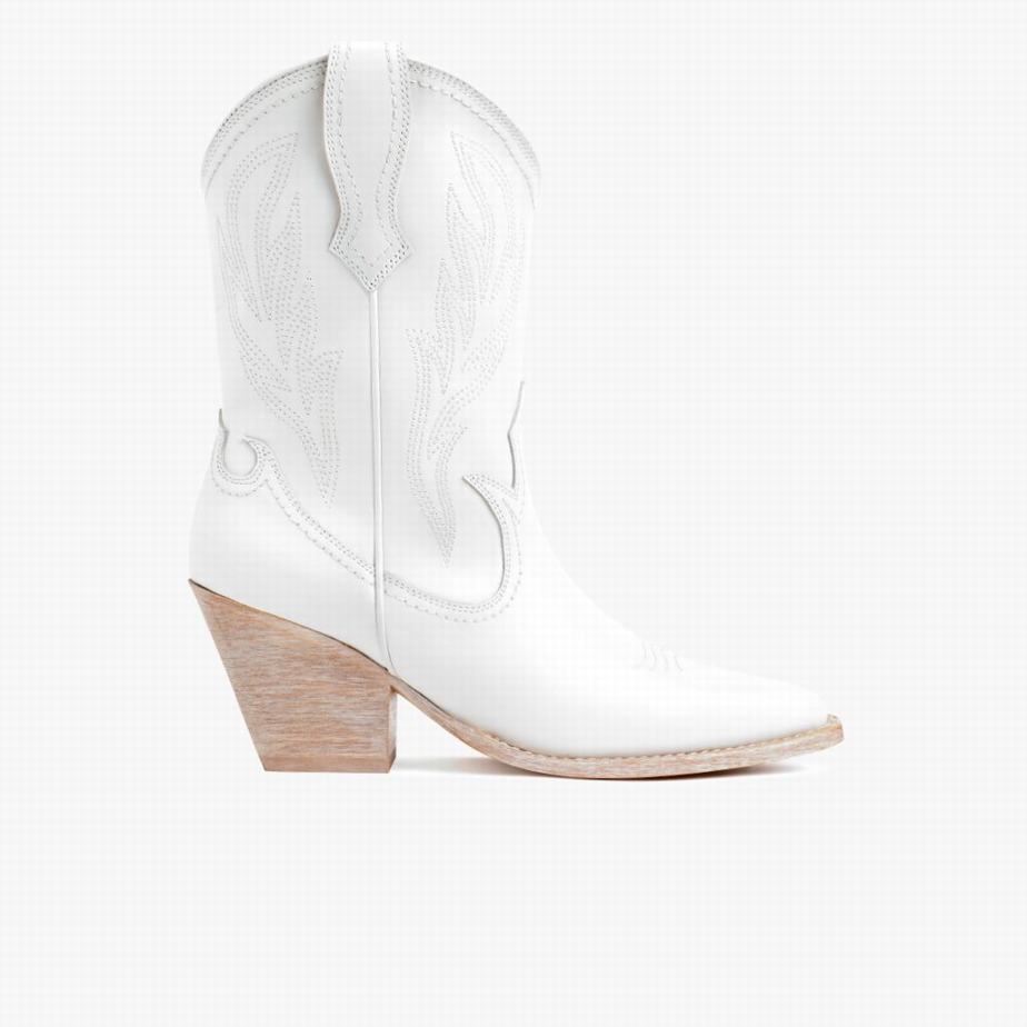 Stivali Western Thursday Boots Sierra Donna Bianche | FEO7823BY